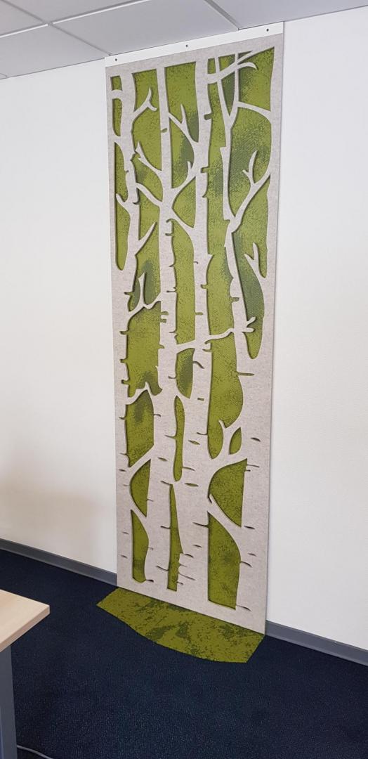 Mur d'accent décoratif